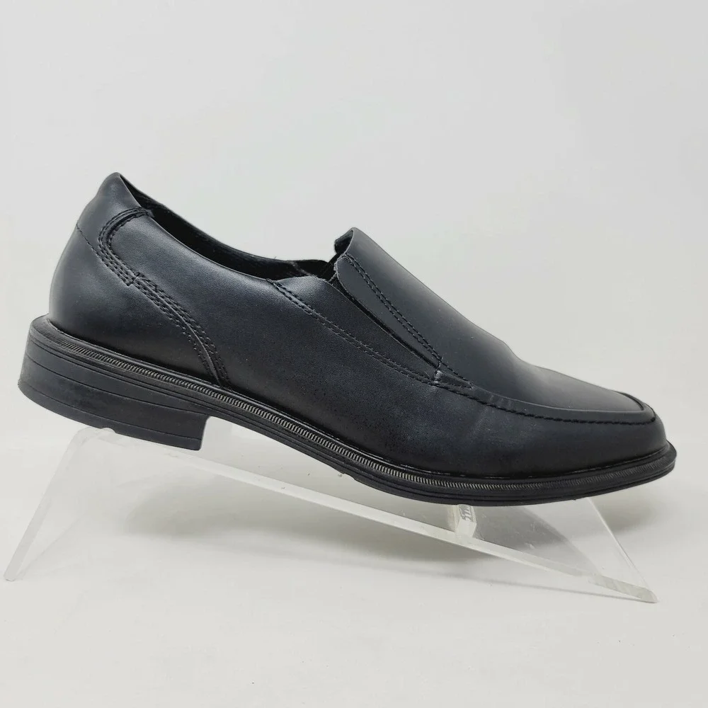 Amazon Essentials Mens Loafers Sz 7.5 M Black Slip On Shoes Shoreham